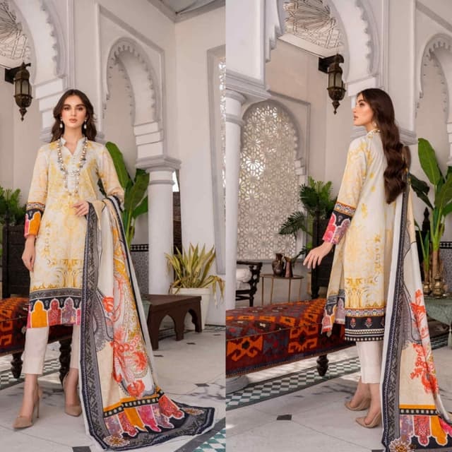 Digital Printed Lawn