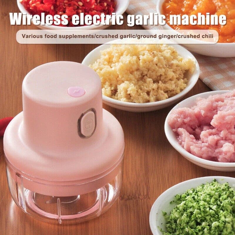 Rechargeable Electric  Garlic Machine