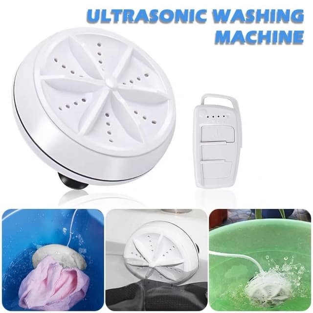 Mini Ultrasonic Washing Machine